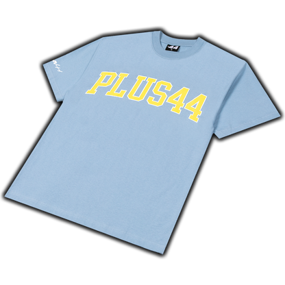Camiseta universitaria PLUS44 - Azul