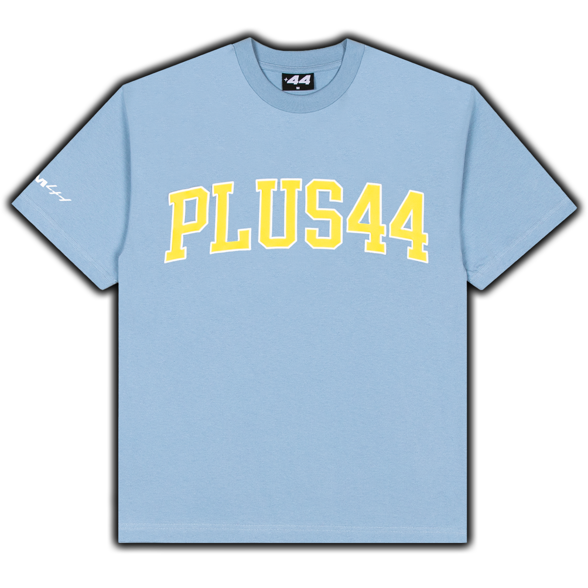 Camiseta universitaria PLUS44 - Azul
