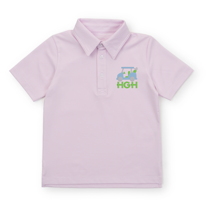 Polo deportivo Will para niño de LH Sport - Rayas rosas