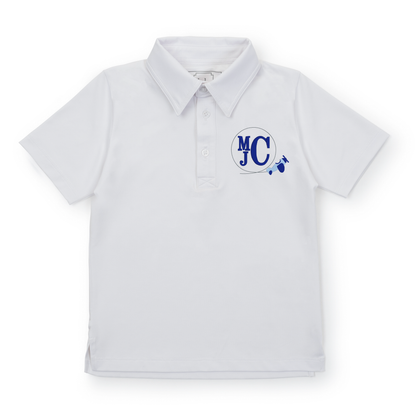 Polo deportivo Will para niño de LH Sport - Blanco