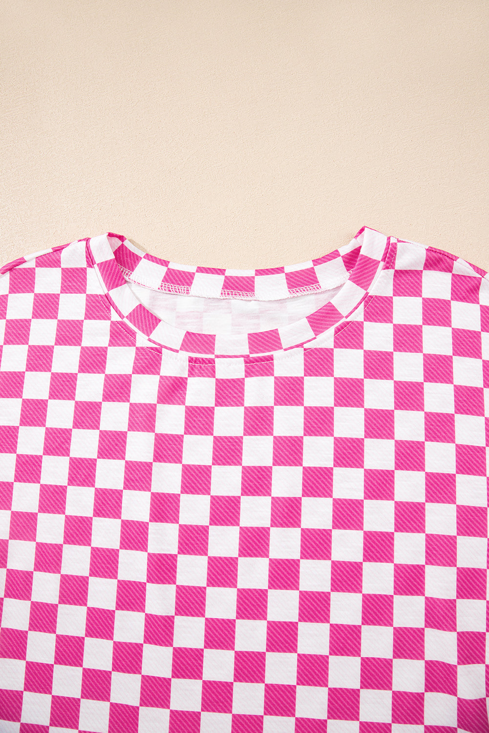 Checker T-Shirt and Skort Set