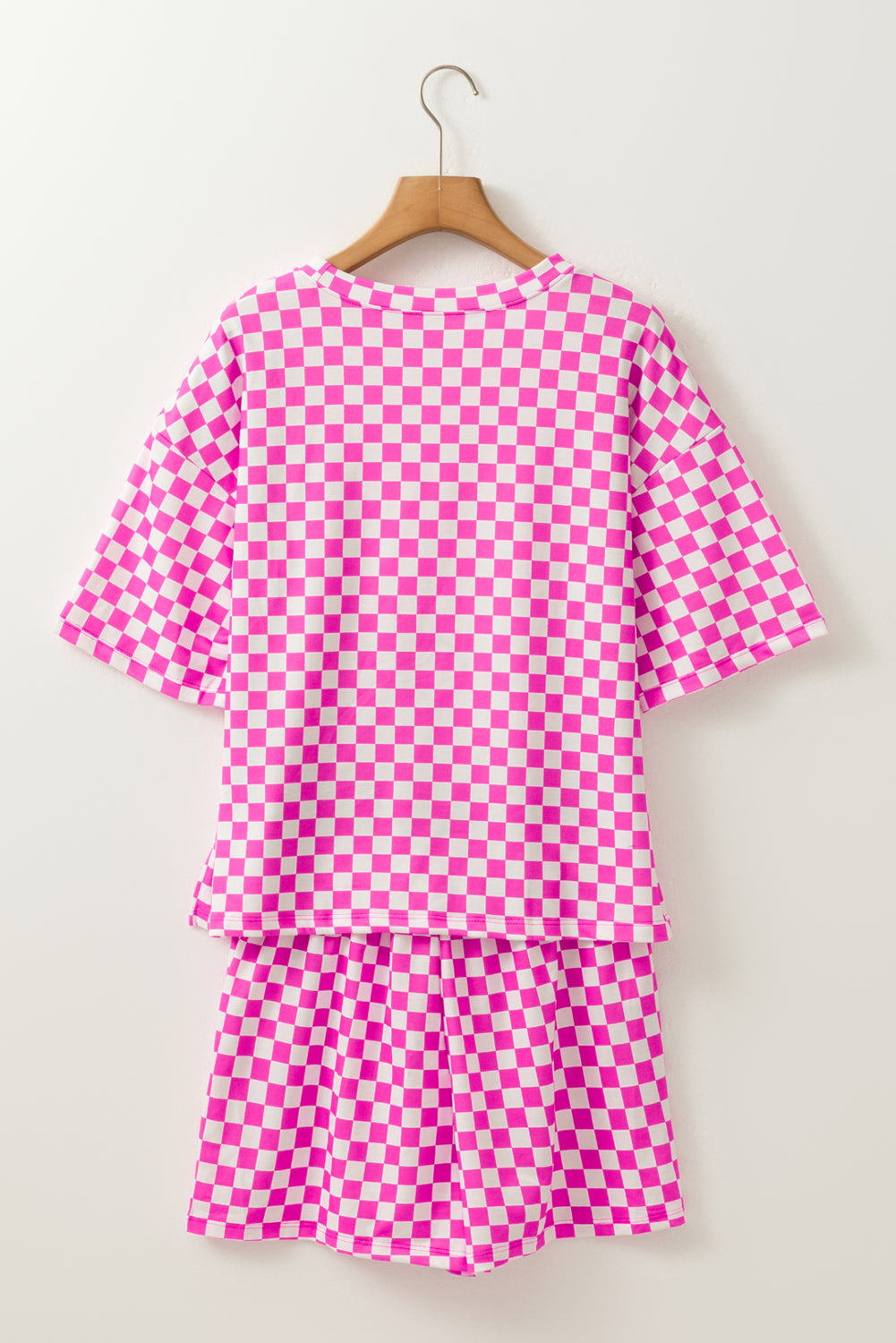 Checker Top and Shorts Set