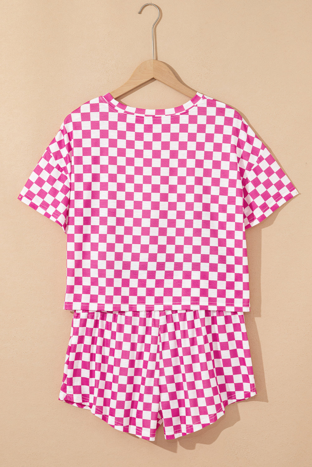 Checker T-Shirt and Skort Set
