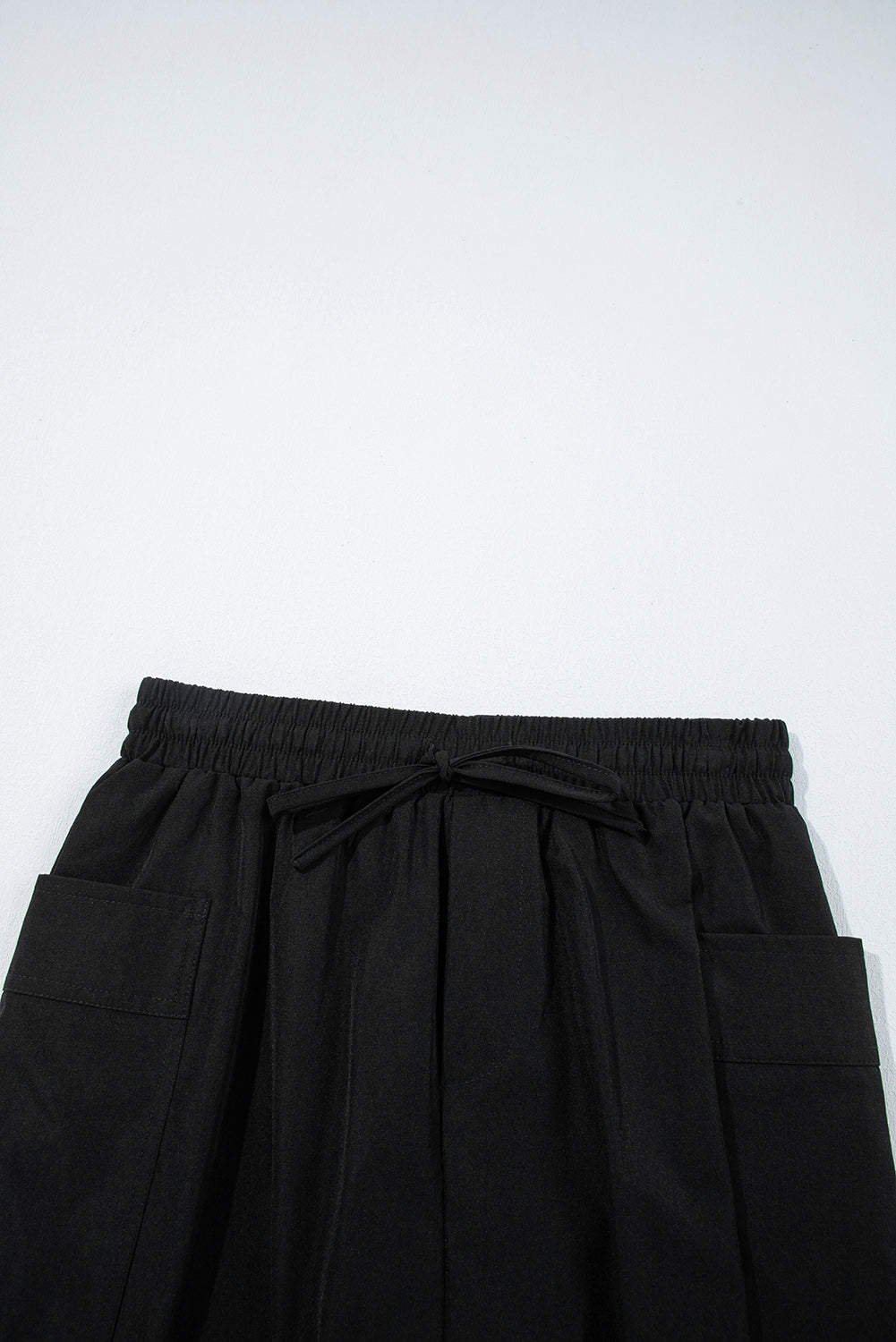 Cargo Pocket Elastic Waist Skort