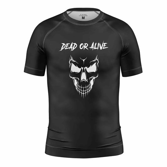 SKULL KIDS SHORT SLEEVE RASH GUARD