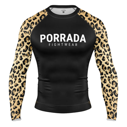 LEOPARD RASH GUARD