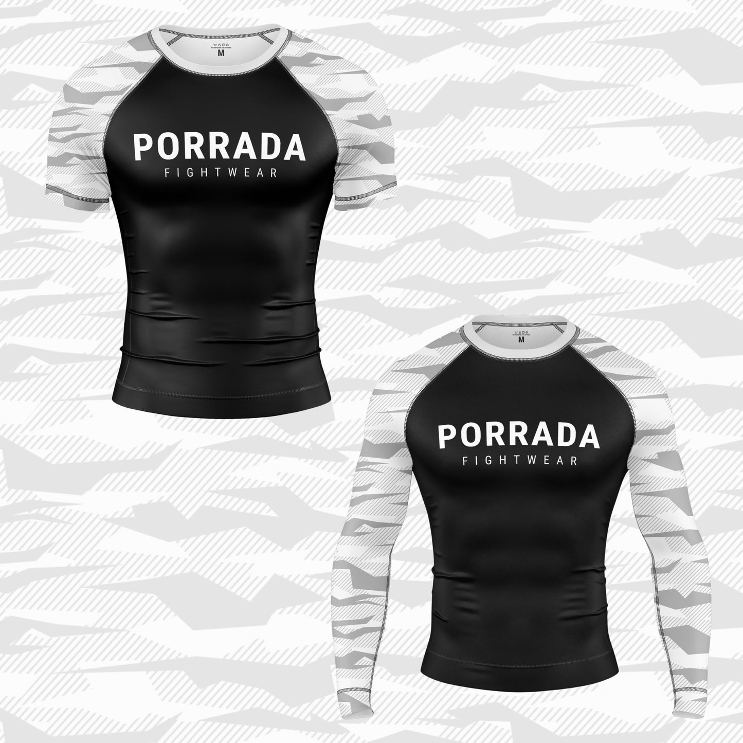 RASH GUARD DE CAMUFLAJE BLANCO