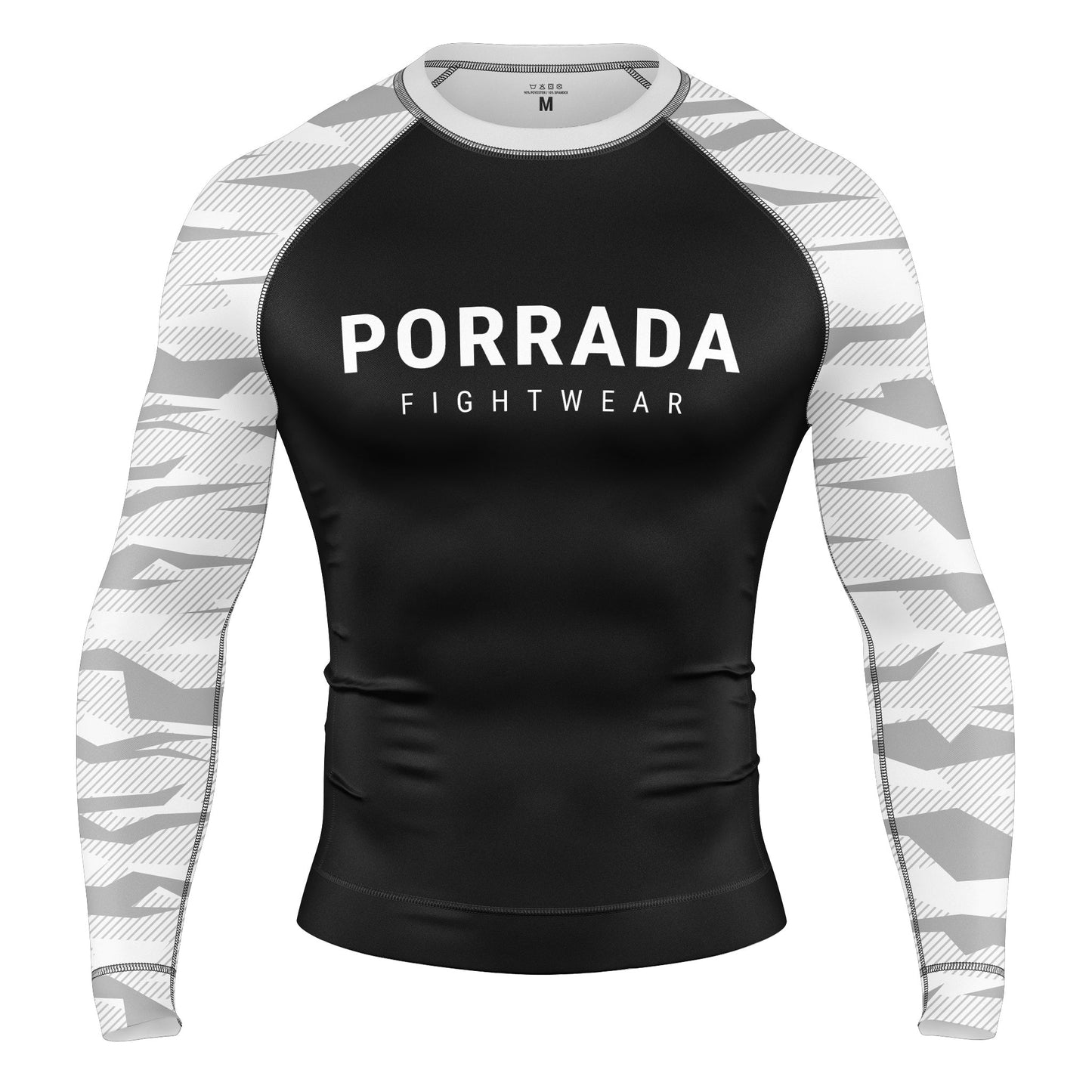 RASH GUARD DE CAMUFLAJE BLANCO