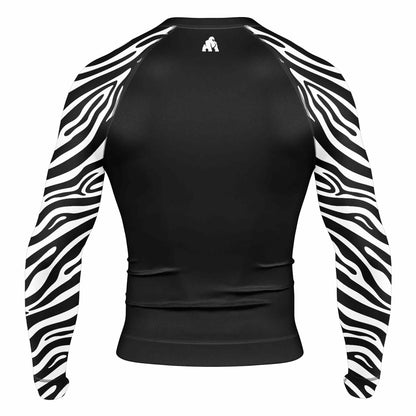 ZEBRA RASH GUARD