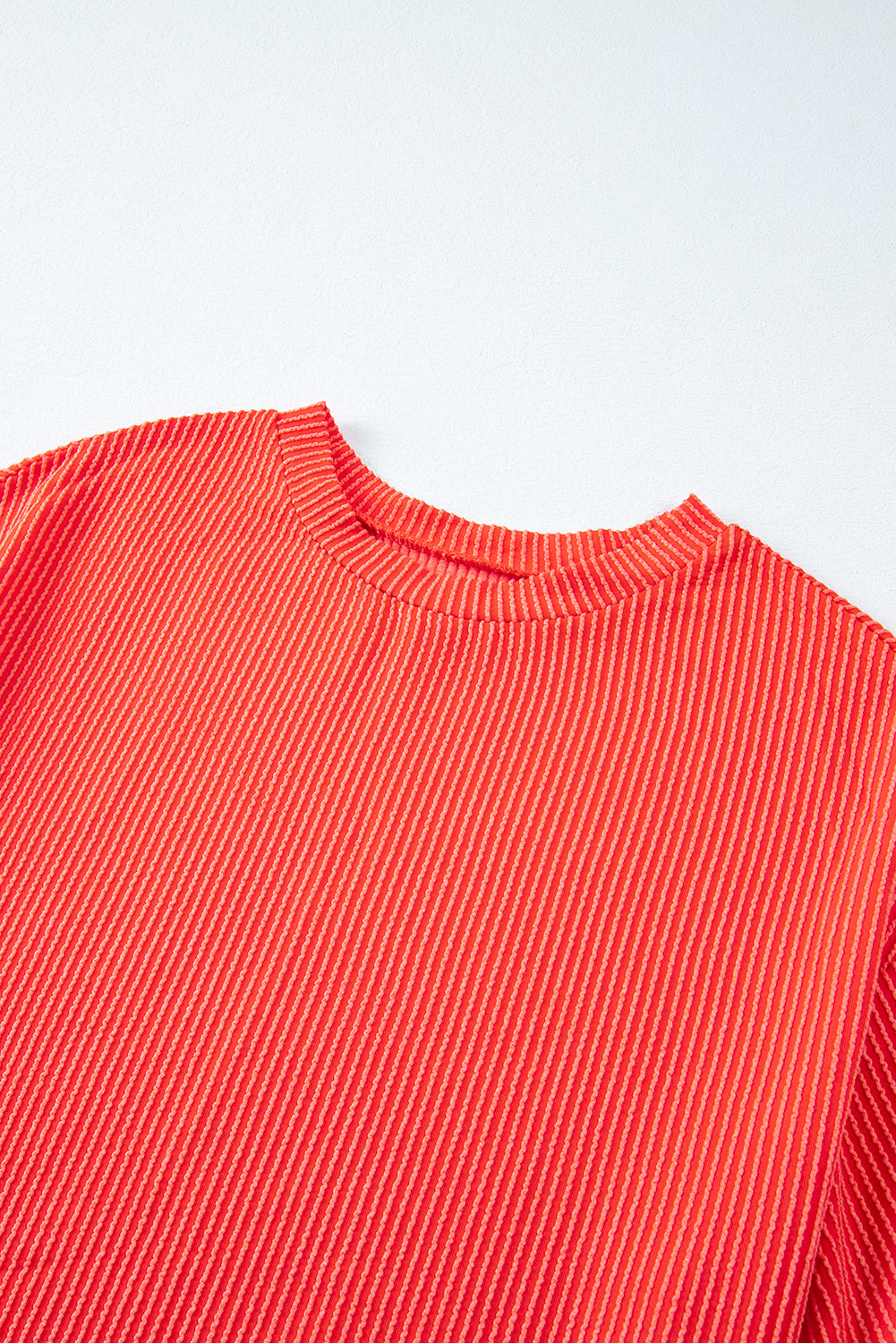 Corded Knit Tee and Shorts Set