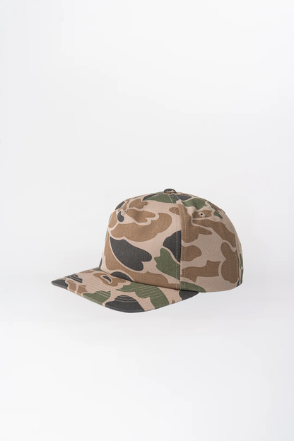 Atonal Printed Flat Bill Hat