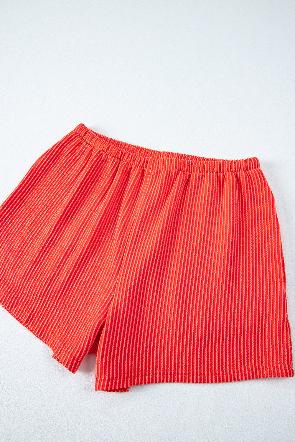 Corded Knit Tee and Shorts Set
