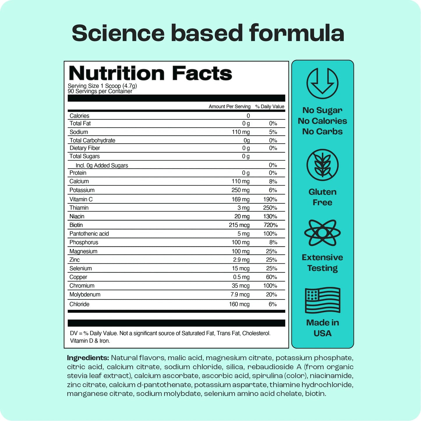 Electrolyte Recovery Plus Powder (Sugar-Free)