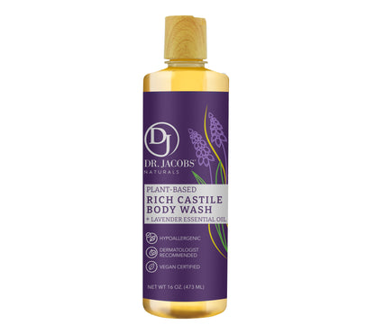 Gel de baño de Castilla y lavanda (All American)