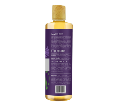 Gel de baño de Castilla y lavanda (All American)