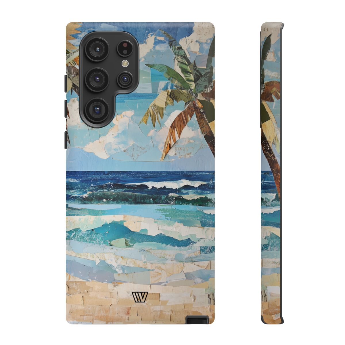 COLLAGE DE PLAYA | Funda resistente para teléfono