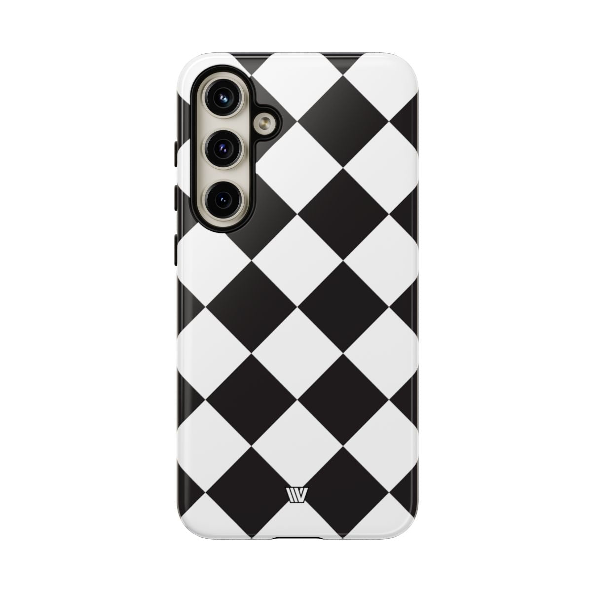 DIAMANTE BLANCO Y NEGRO | Funda resistente para teléfono
