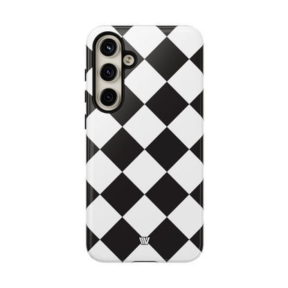 DIAMANTE BLANCO Y NEGRO | Funda resistente para teléfono