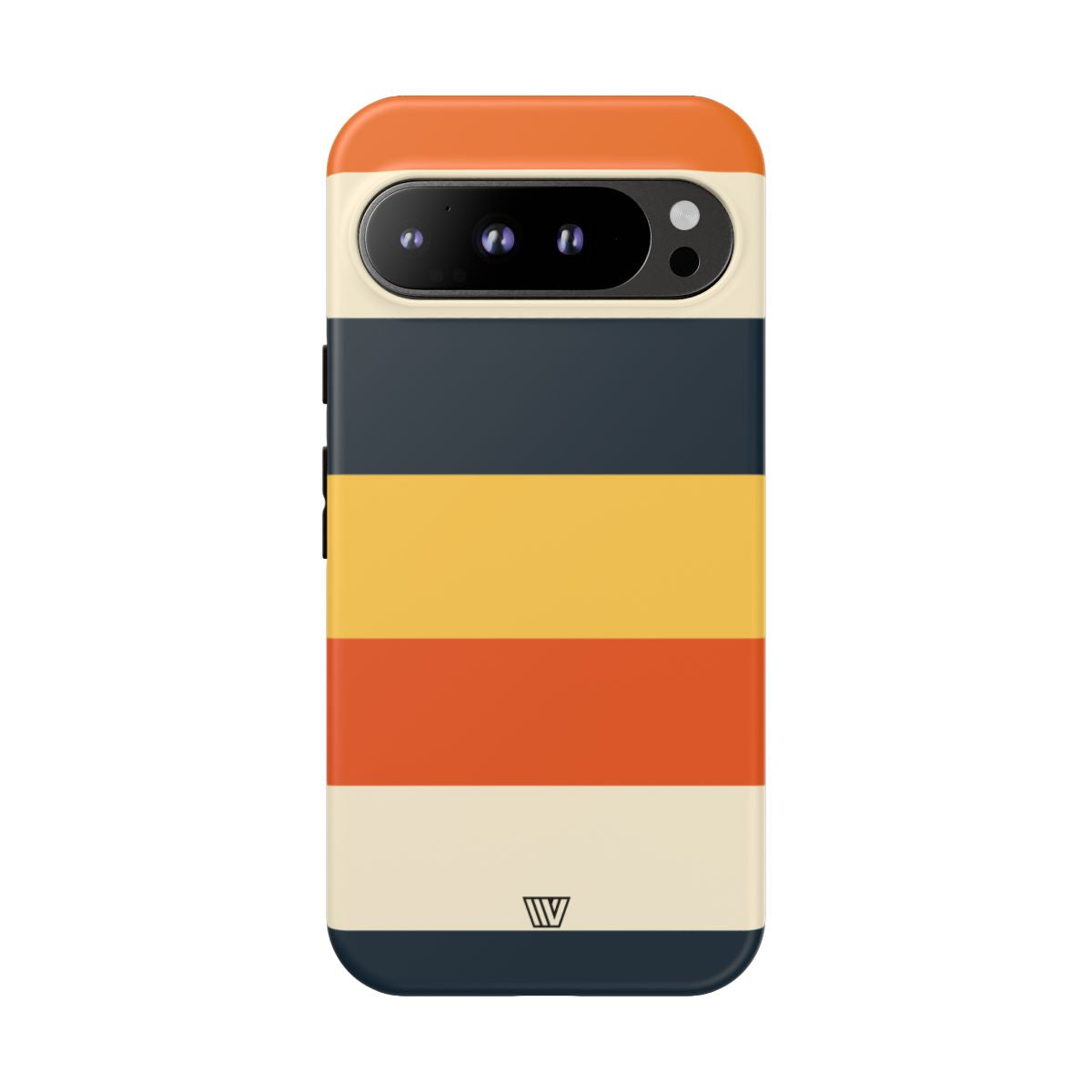 Rayas de atardecer en la playa | Funda resistente para teléfono