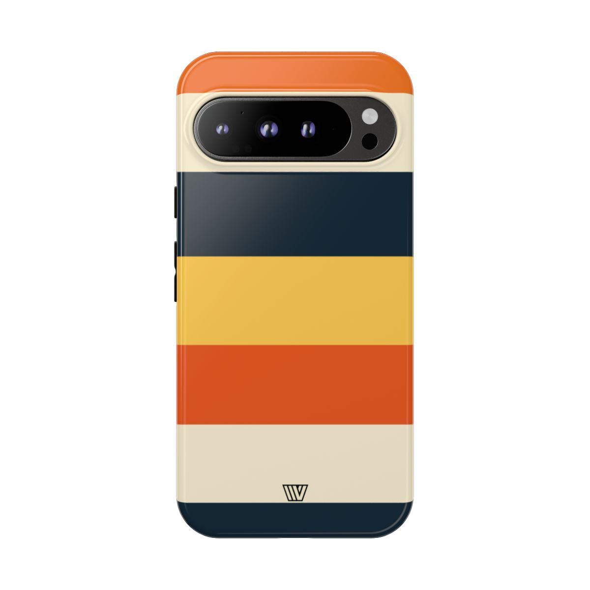 Rayas de atardecer en la playa | Funda resistente para teléfono