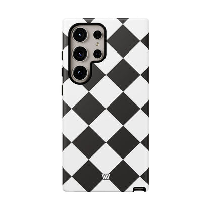 DIAMANTE BLANCO Y NEGRO | Funda resistente para teléfono