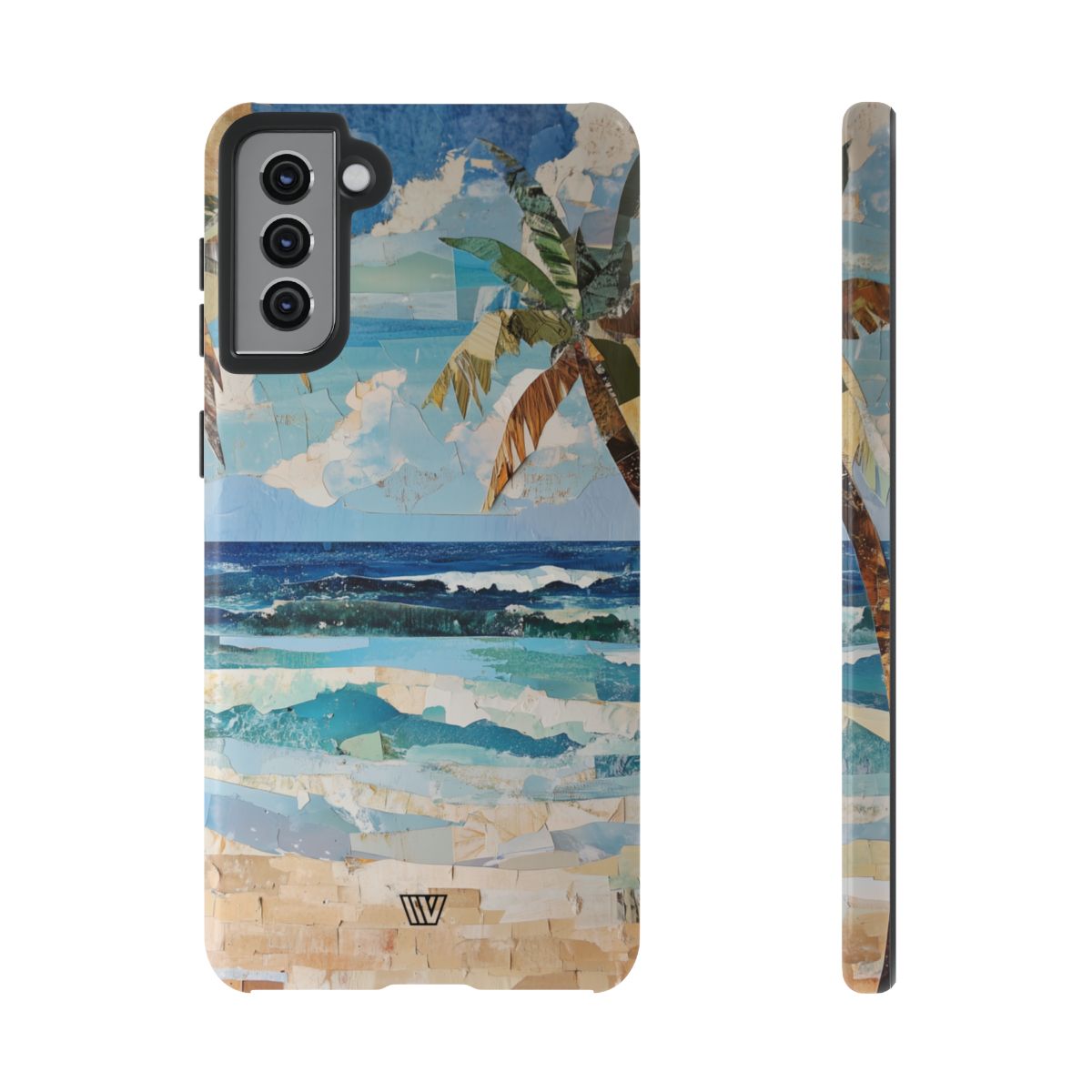 COLLAGE DE PLAYA | Funda resistente para teléfono