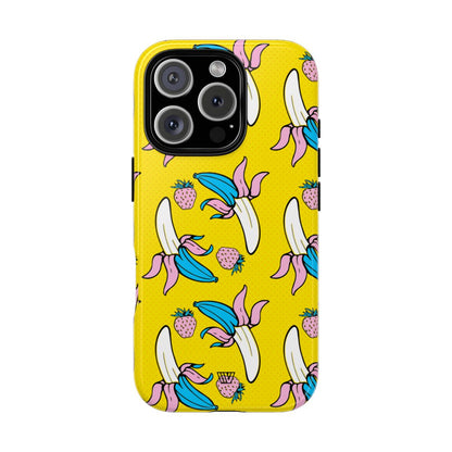 BANANA BERRY BLISS | Funda resistente para teléfono