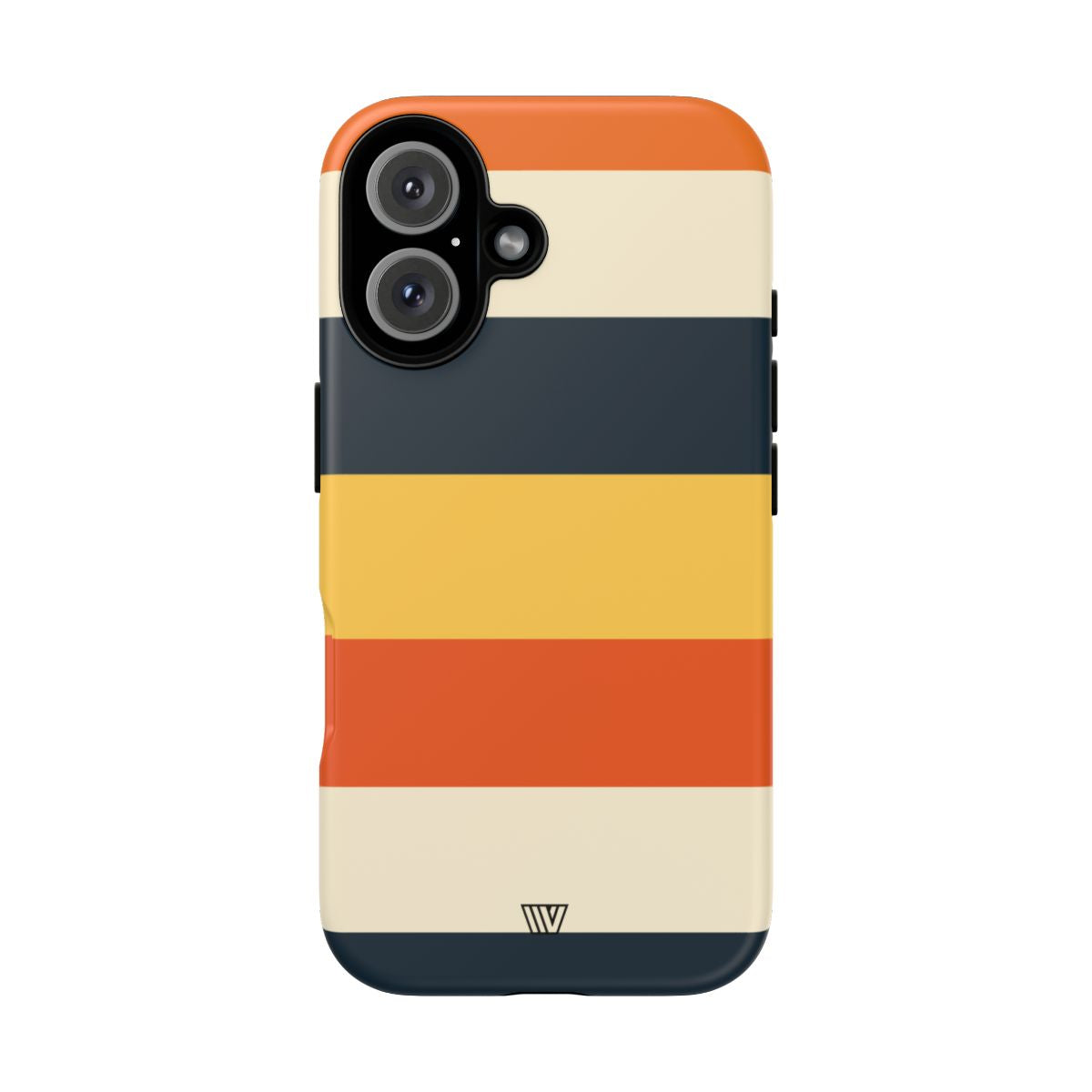Rayas de atardecer en la playa | Funda resistente para teléfono