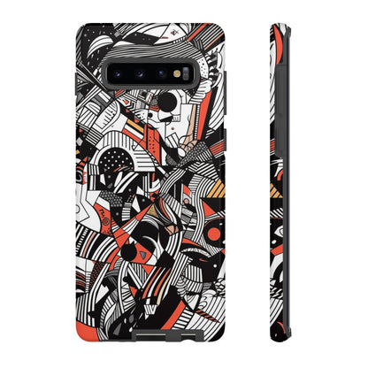 DOODLE ABSTRACTO #3 | Funda resistente para teléfono