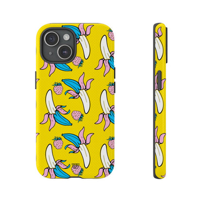 BANANA BERRY BLISS | Funda resistente para teléfono