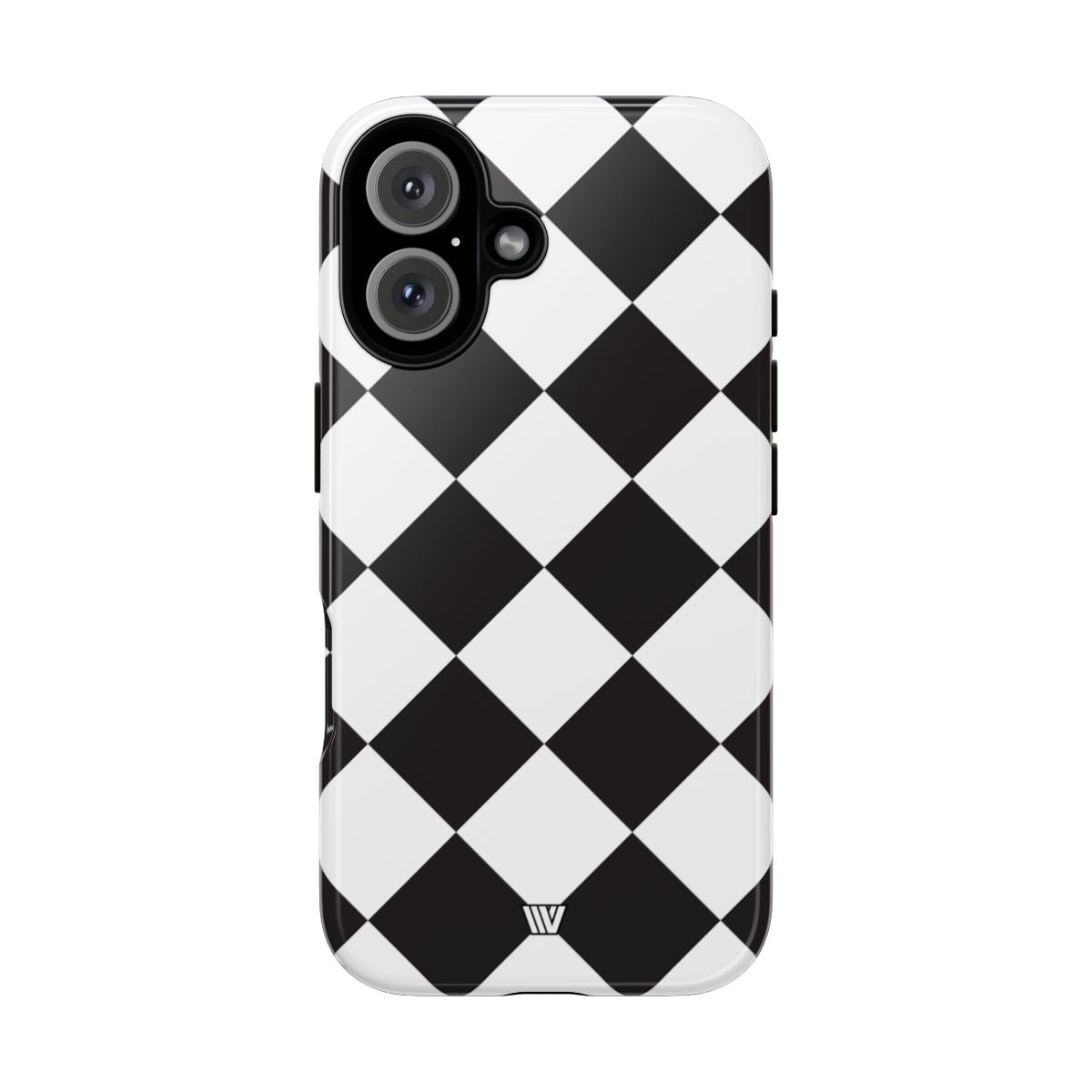 DIAMANTE BLANCO Y NEGRO | Funda resistente para teléfono