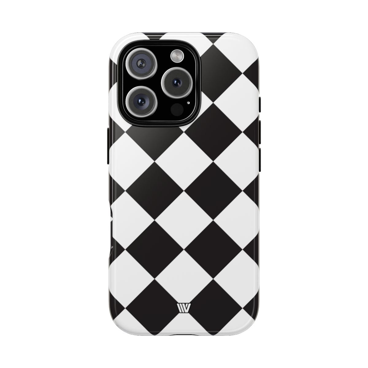 DIAMANTE BLANCO Y NEGRO | Funda resistente para teléfono