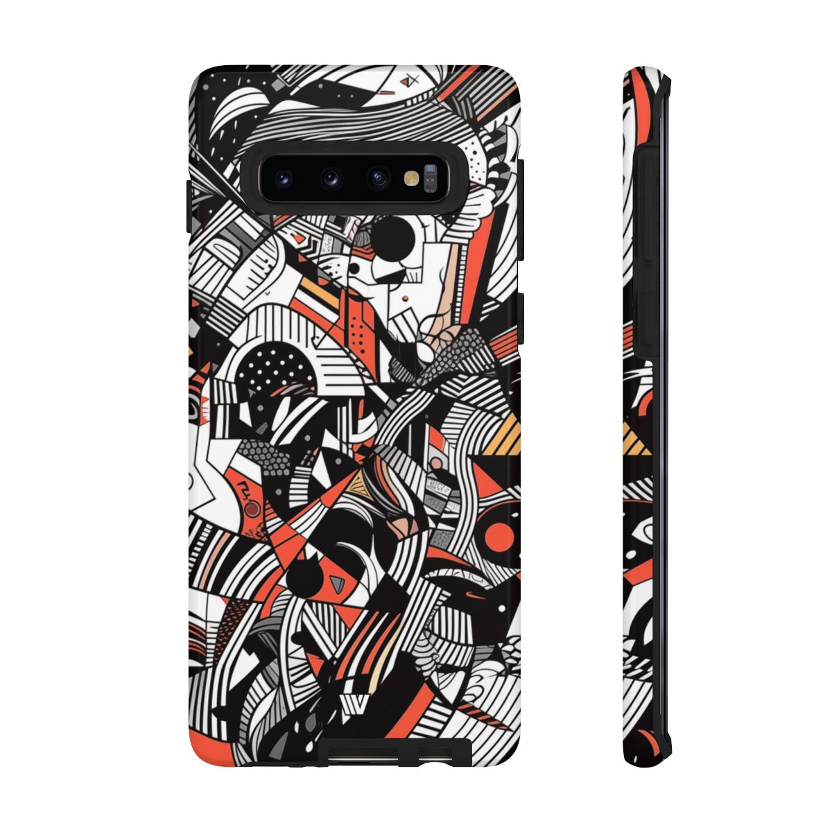 DOODLE ABSTRACTO #3 | Funda resistente para teléfono
