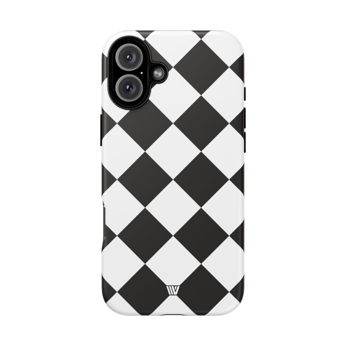 DIAMANTE BLANCO Y NEGRO | Funda resistente para teléfono