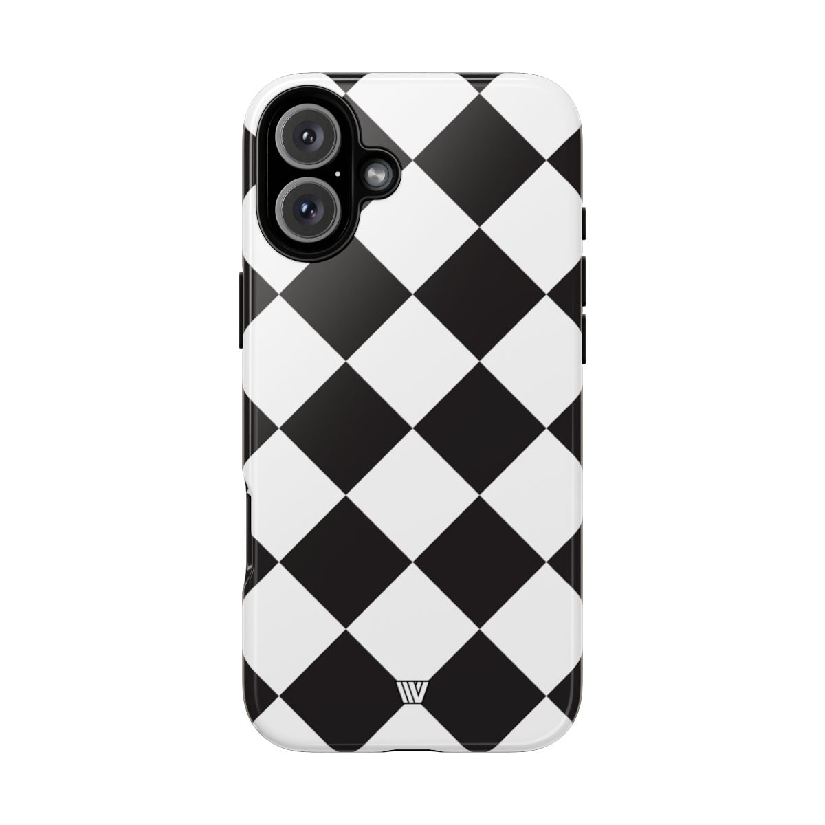 DIAMANTE BLANCO Y NEGRO | Funda resistente para teléfono