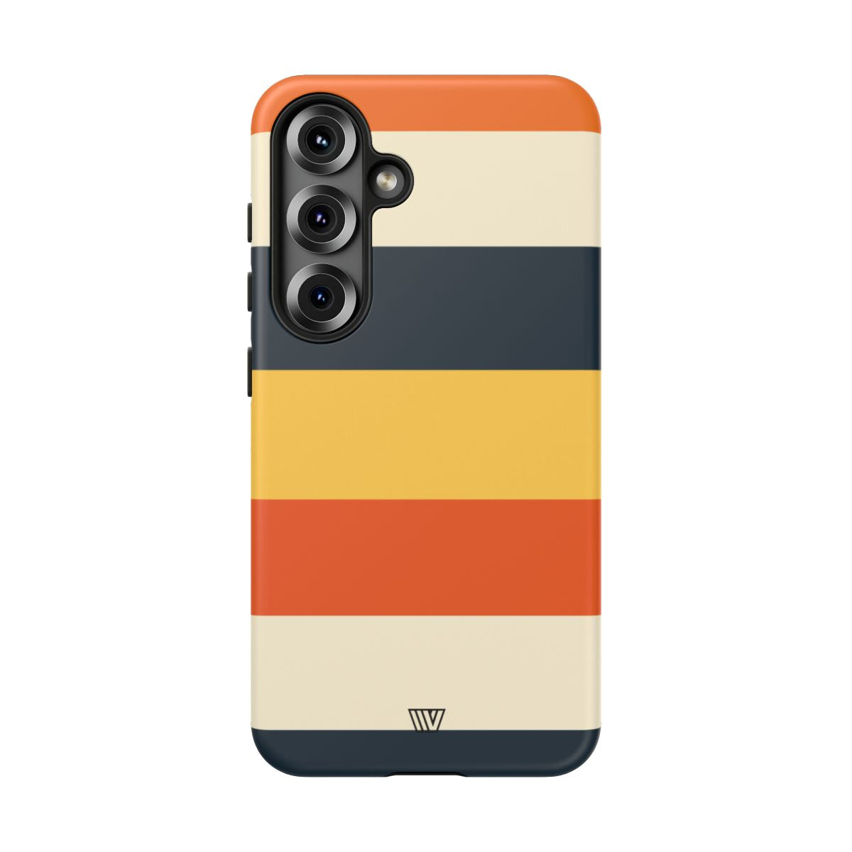 Rayas de atardecer en la playa | Funda resistente para teléfono