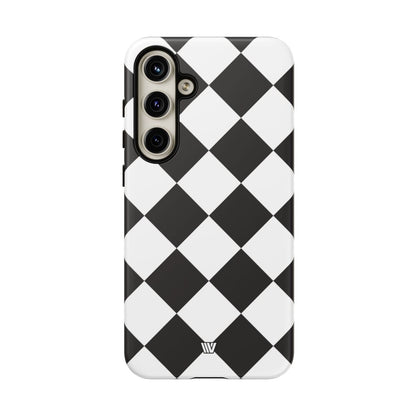 DIAMANTE BLANCO Y NEGRO | Funda resistente para teléfono