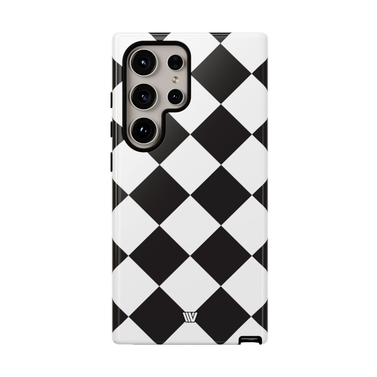 DIAMANTE BLANCO Y NEGRO | Funda resistente para teléfono