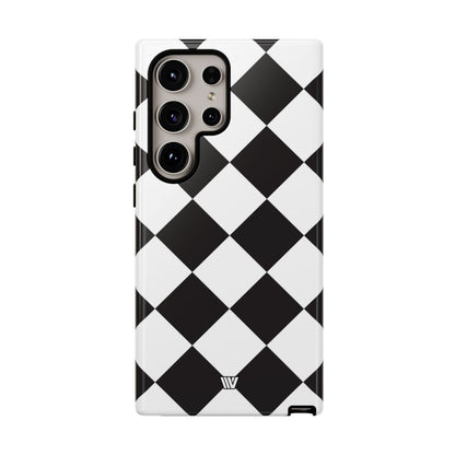 DIAMANTE BLANCO Y NEGRO | Funda resistente para teléfono