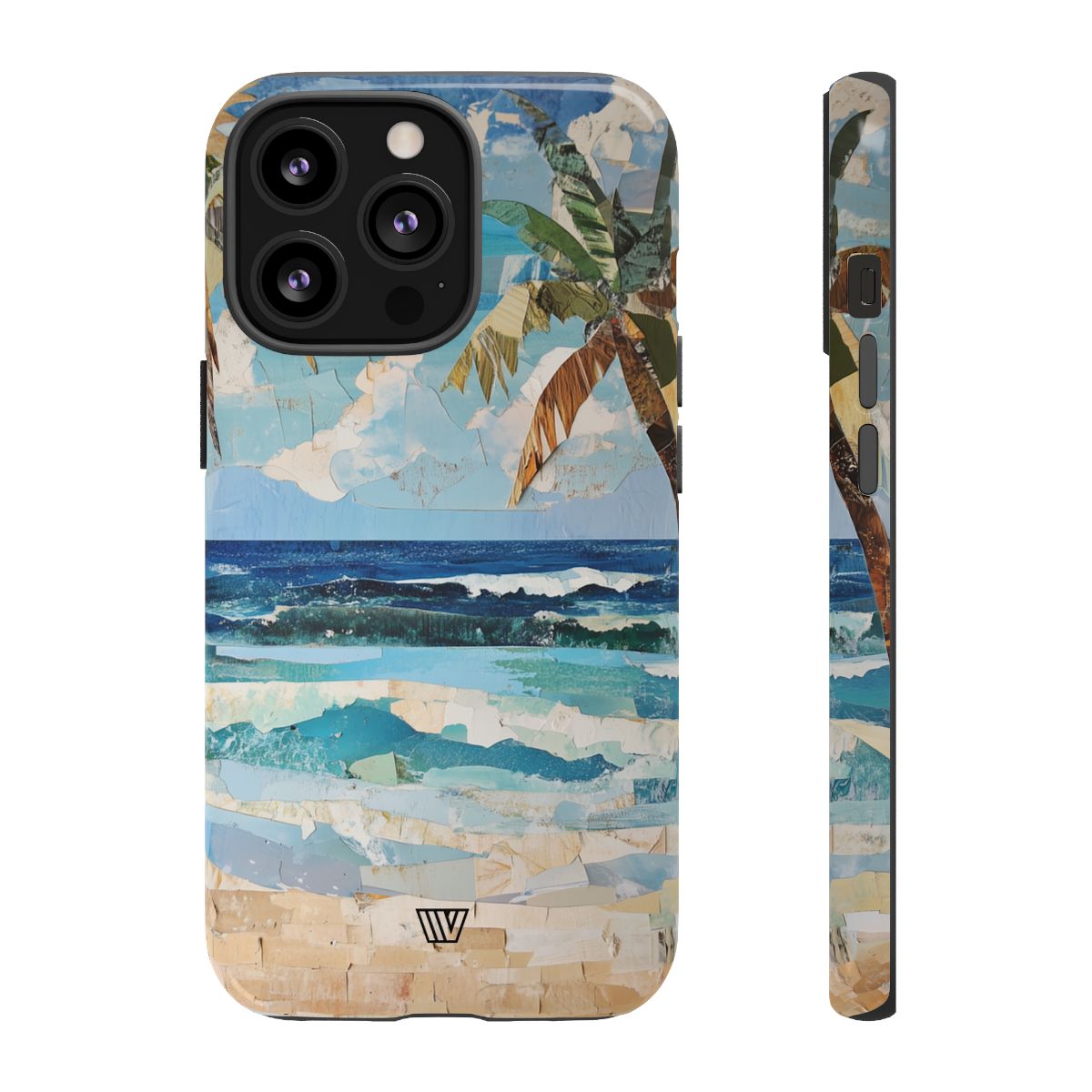 COLLAGE DE PLAYA | Funda resistente para teléfono
