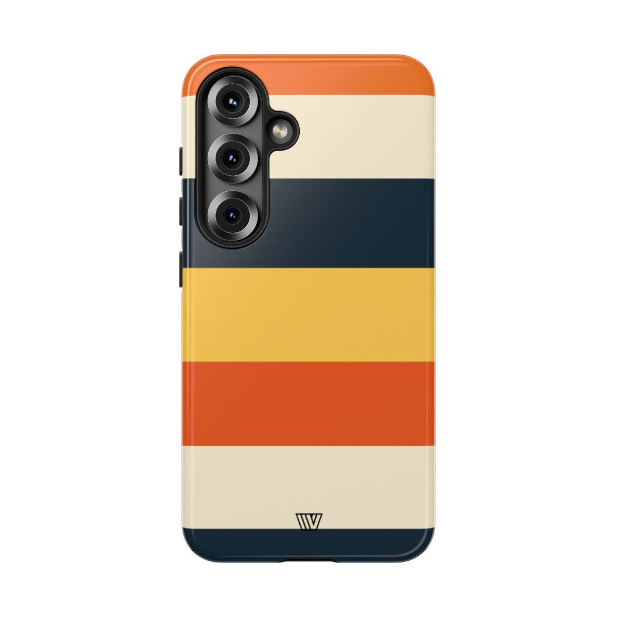 Rayas de atardecer en la playa | Funda resistente para teléfono