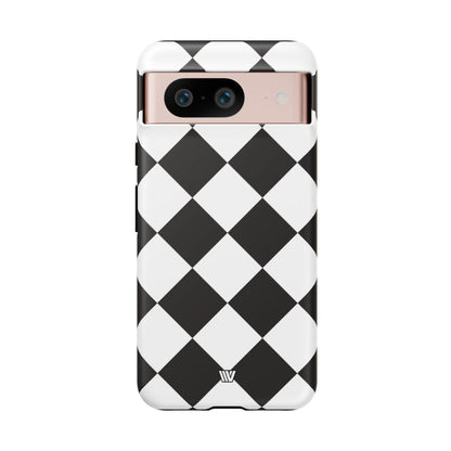 DIAMANTE BLANCO Y NEGRO | Funda resistente para teléfono