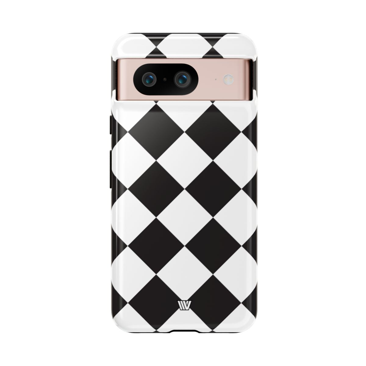 DIAMANTE BLANCO Y NEGRO | Funda resistente para teléfono