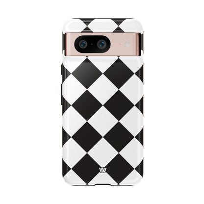 DIAMANTE BLANCO Y NEGRO | Funda resistente para teléfono