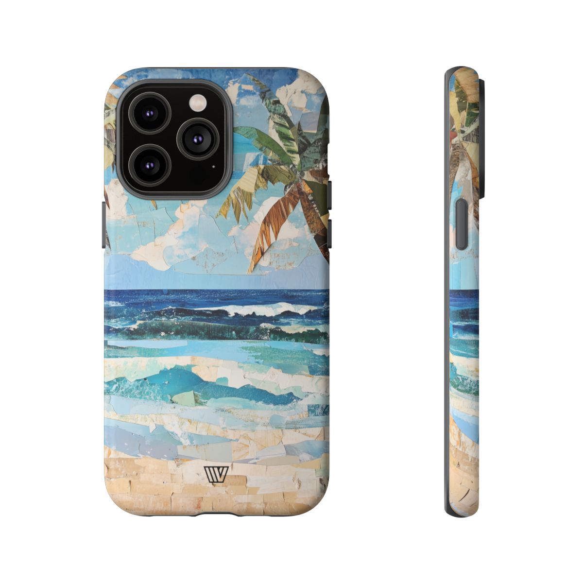 COLLAGE DE PLAYA | Funda resistente para teléfono
