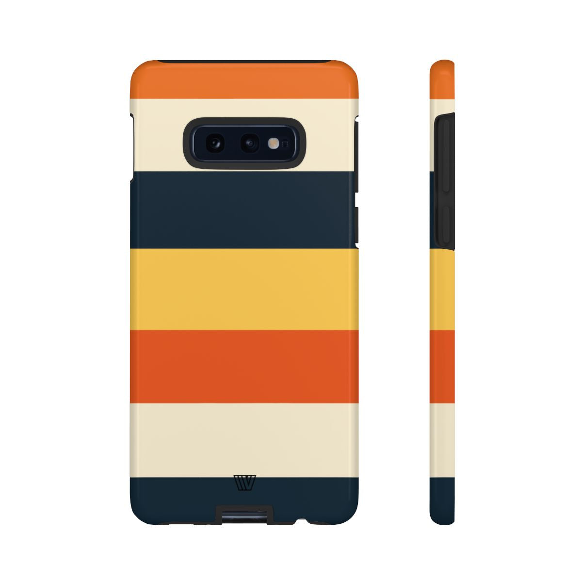 Rayas de atardecer en la playa | Funda resistente para teléfono