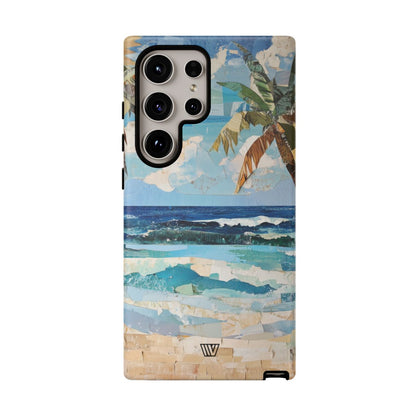 COLLAGE DE PLAYA | Funda resistente para teléfono