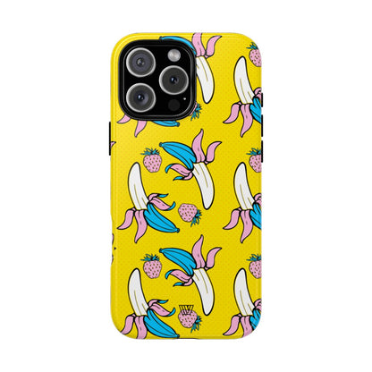 BANANA BERRY BLISS | Funda resistente para teléfono