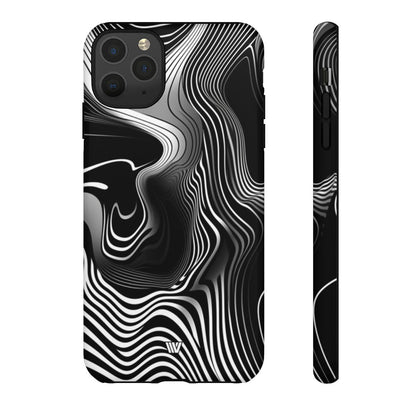 ABSTRACT ZEBRA STRIPES | Tough Phone Case