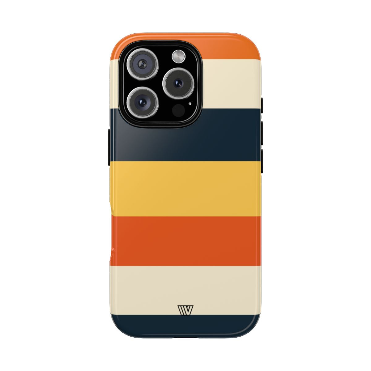 Rayas de atardecer en la playa | Funda resistente para teléfono